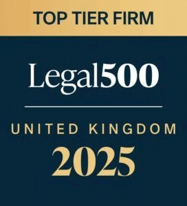 Legal 500 - Top Tier Firm2025